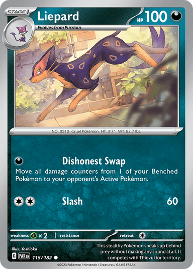 Liepard, Paradox Rift 115