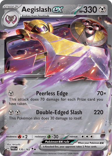 Aegislash ex, Paradox Rift 135