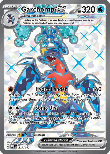 Garchomp ex, Paradox Rift 219