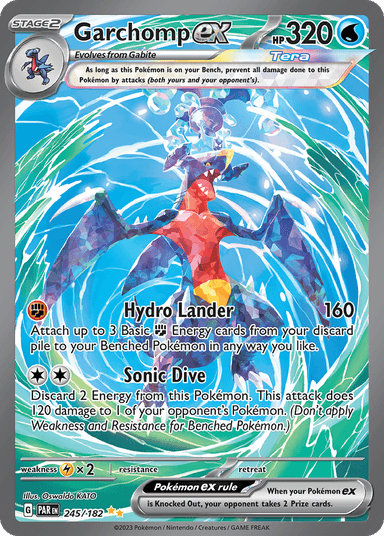 Garchomp ex, Paradox Rift 245
