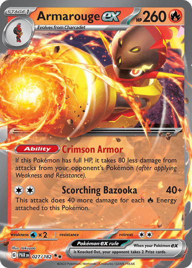 Armarouge ex, Paradox Rift 27