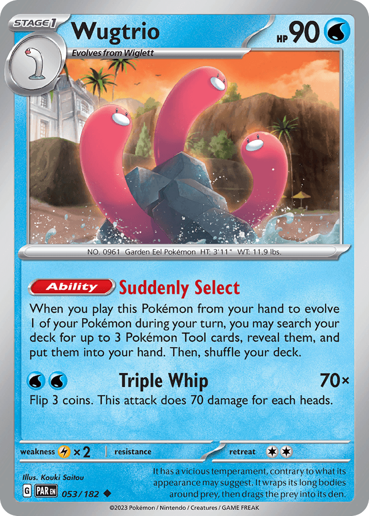 Wugtrio, Paradox Rift 53