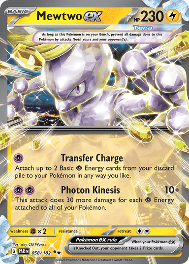 Mewtwo ex, Paradox Rift 58