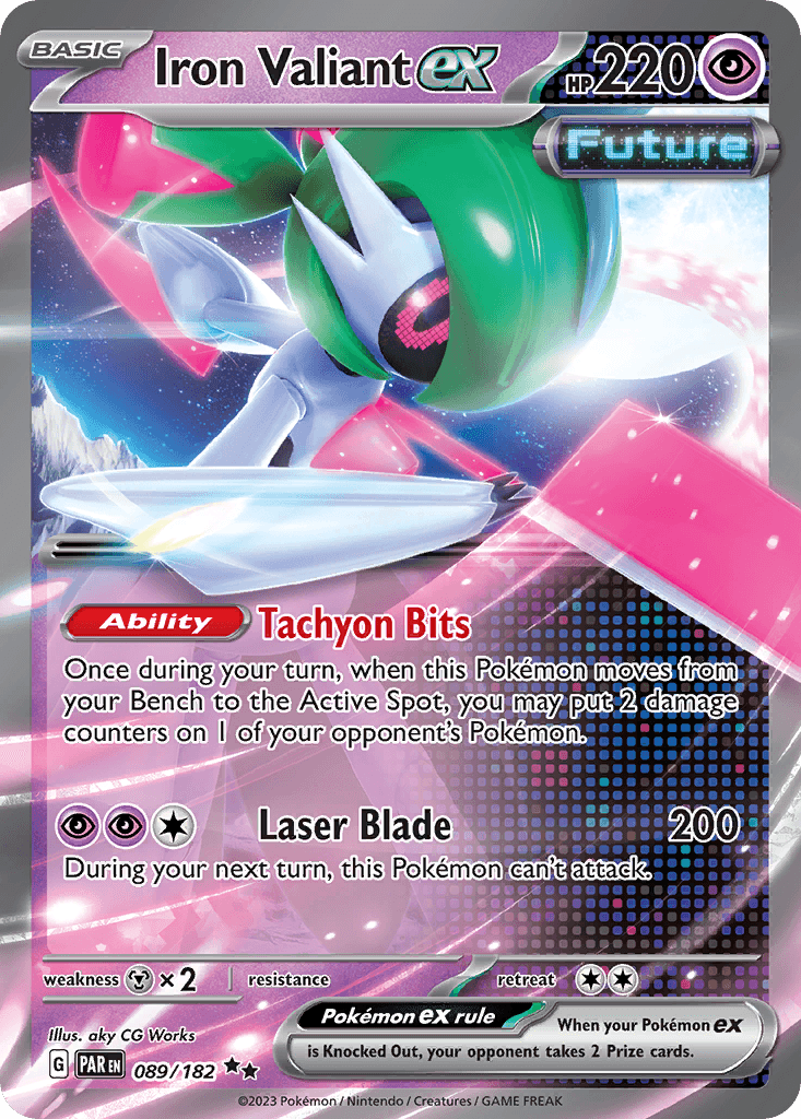 Iron Valiant ex, Paradox Rift 89