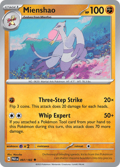 Mienshao, Paradox Rift 97