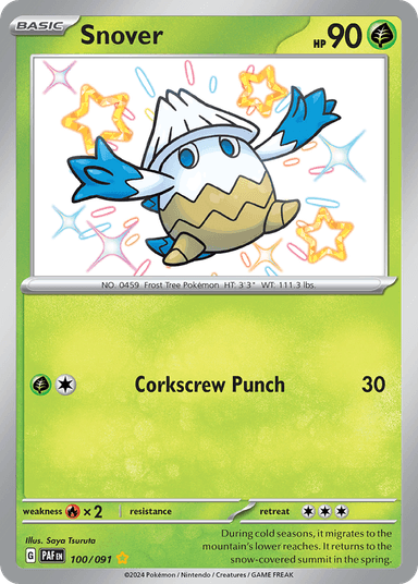 Snover, Paldean Fates 100