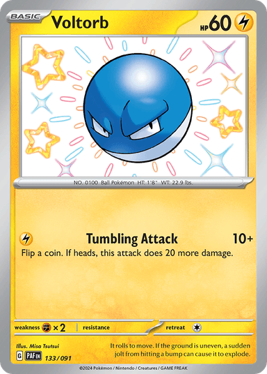 Voltorb, Paldean Fates 133