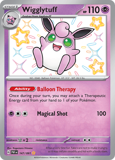 Wigglytuff, Paldean Fates 147