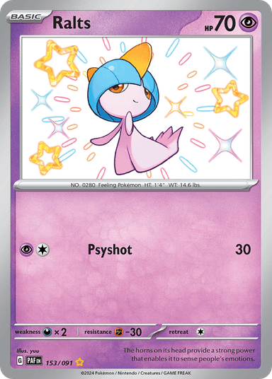 Ralts, Paldean Fates 153