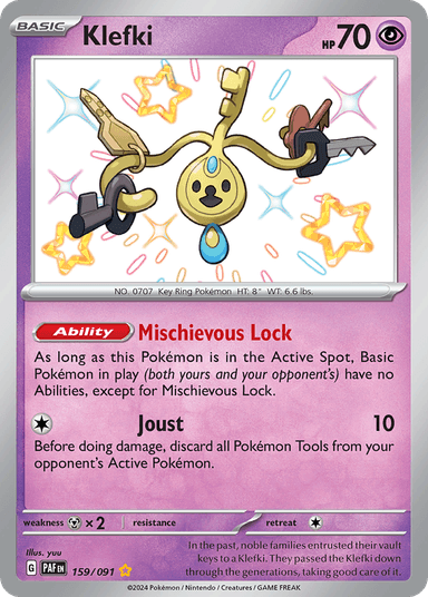 Klefki, Paldean Fates 159