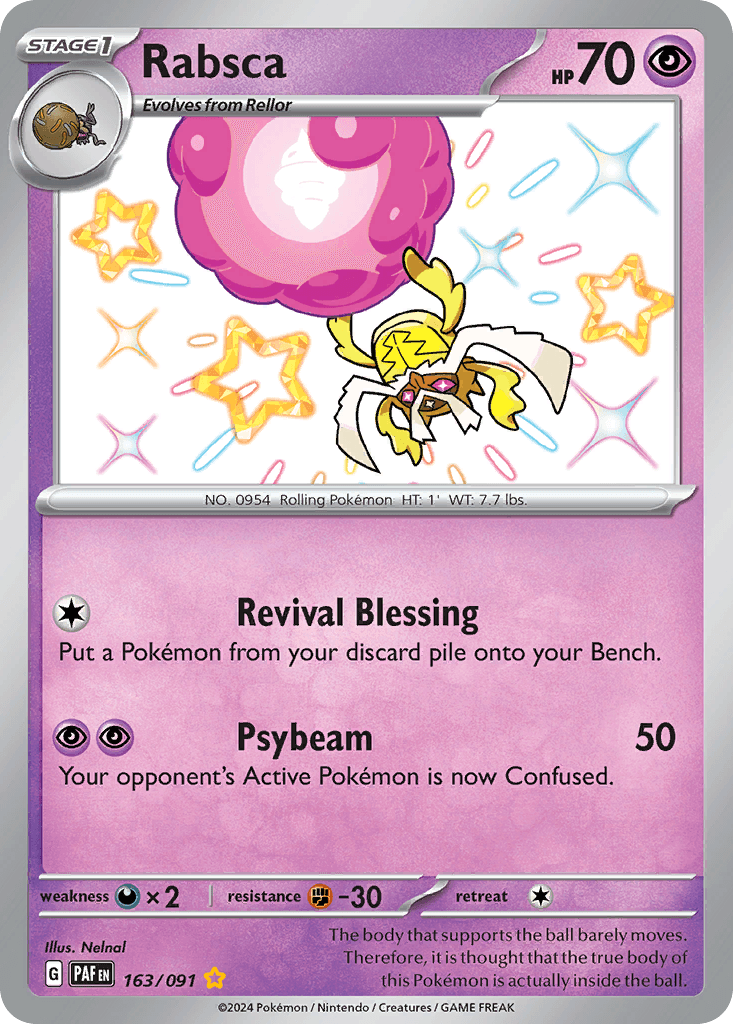 Rabsca, Paldean Fates 163