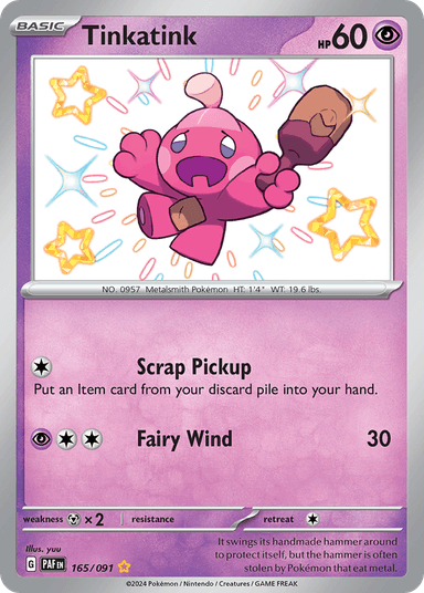 Tinkatink, Paldean Fates 165