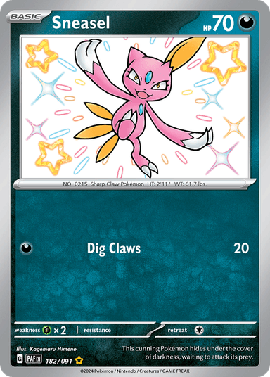 Sneasel, Paldean Fates 182