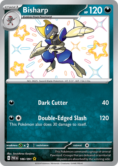 Bisharp, Paldean Fates 186