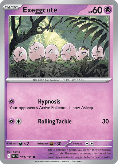 Exeggcute, Paldean Fates 23