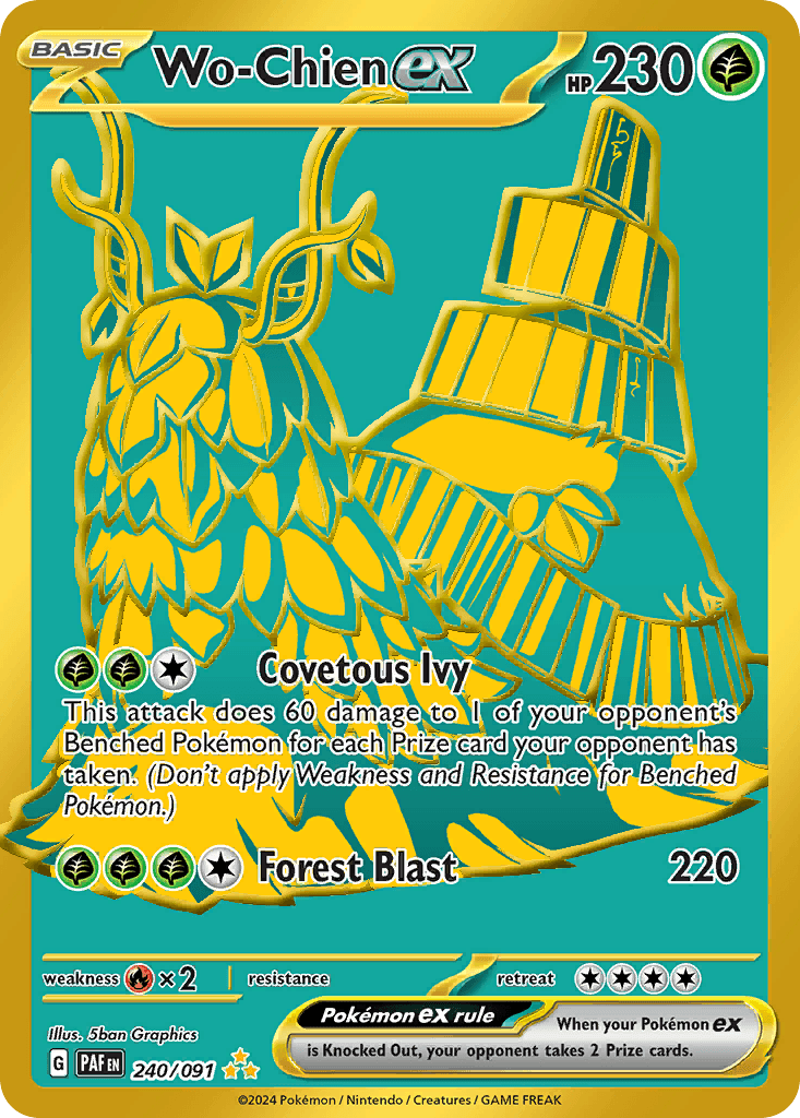 Wo-Chien ex, Paldean Fates 240