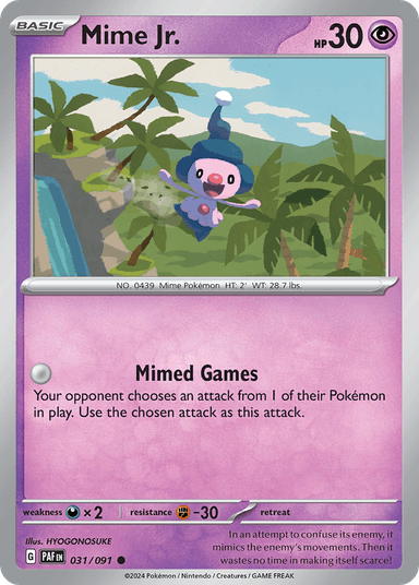 Mime Jr., Paldean Fates 31