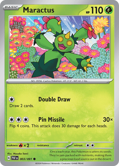 Maractus, Paldean Fates 3