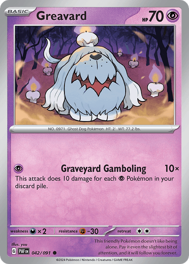 Greavard, Paldean Fates 42
