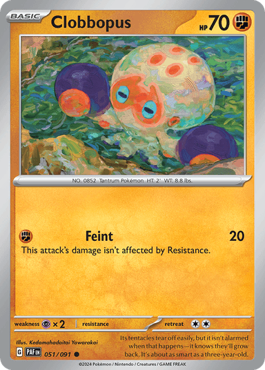 Clobbopus, Paldean Fates 51