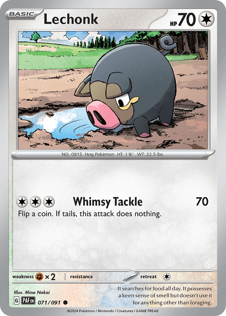 Lechonk, Paldean Fates 71