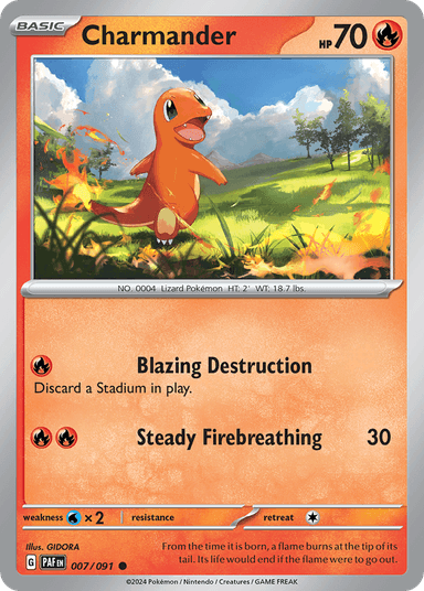 Charmander, Paldean Fates 7