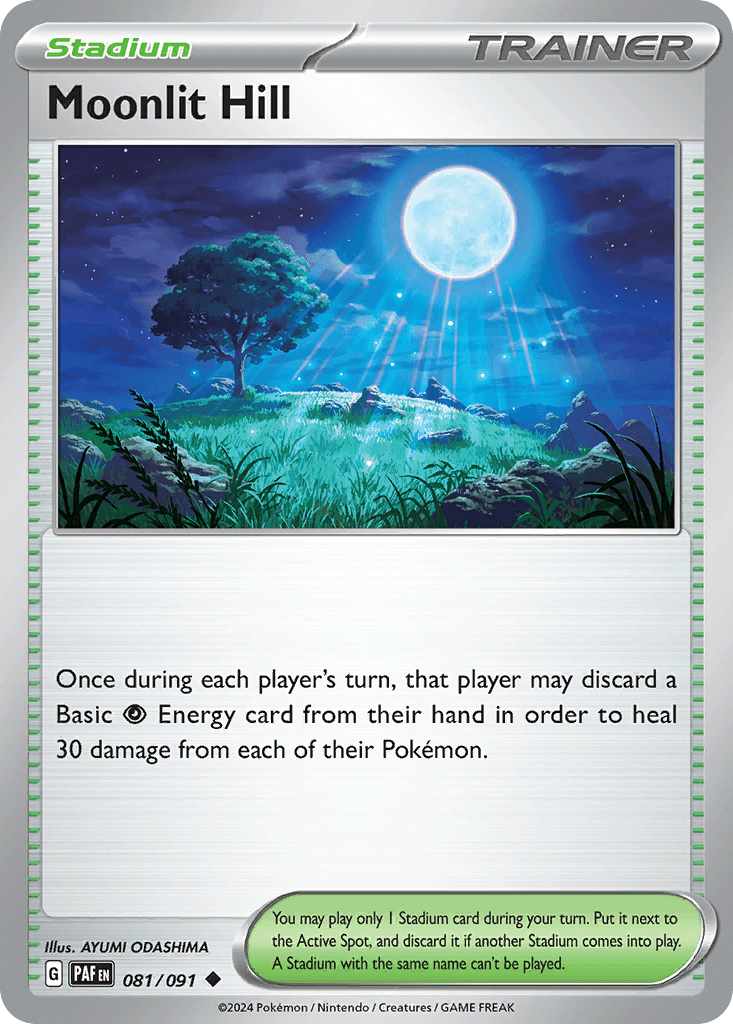 Moonlit Hill, Paldean Fates 81