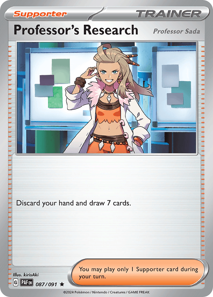 Professor's Research, Paldean Fates 87