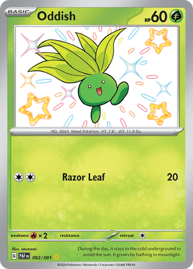 Oddish, Paldean Fates 92