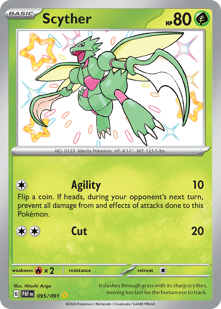 Scyther, Paldean Fates 95