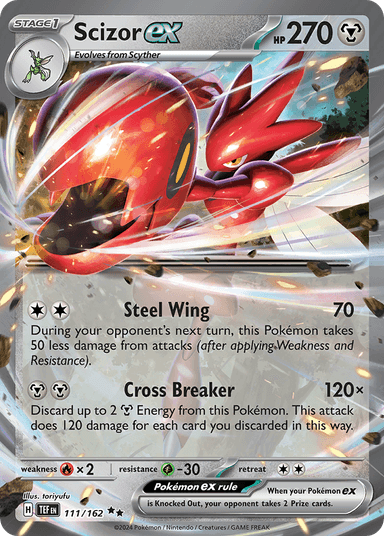 Scizor ex, Temporal Forces 111