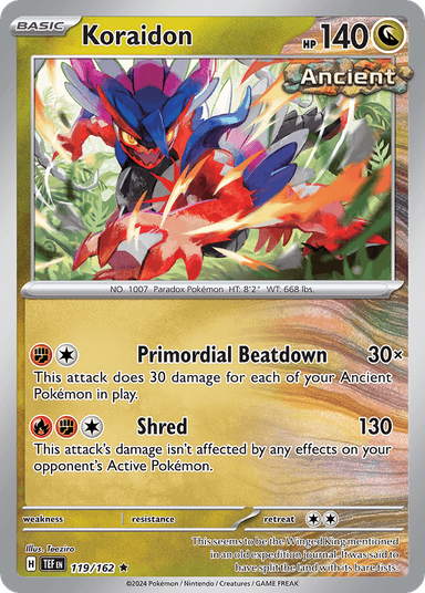 Koraidon, Temporal Forces 119
