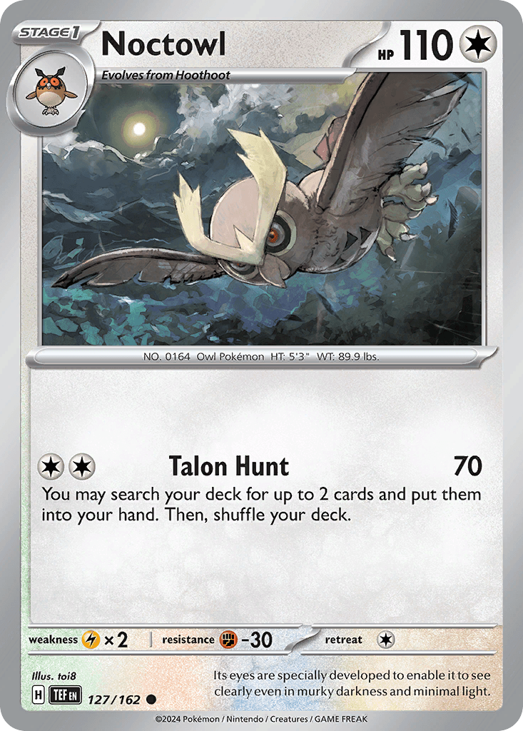 Noctowl, Temporal Forces 127