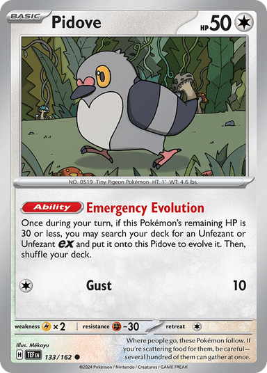 Pidove, Temporal Forces 133