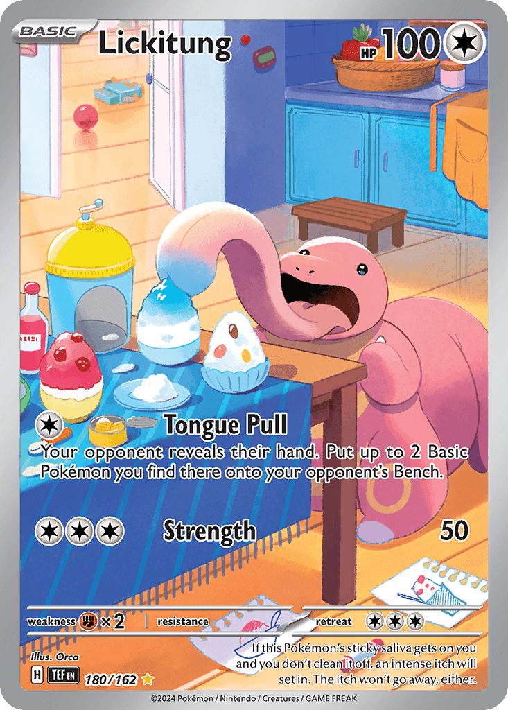 Lickitung, Temporal Forces 180