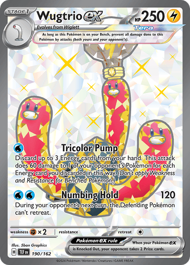 Wugtrio ex, Temporal Forces 190