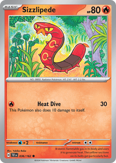 Sizzlipede, Temporal Forces 36