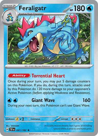 Feraligatr, Temporal Forces 41