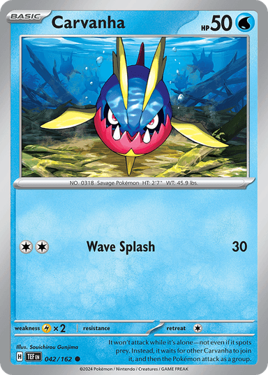Carvanha, Temporal Forces 42