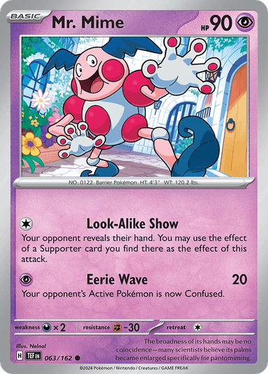 Mr. Mime, Temporal Forces 63