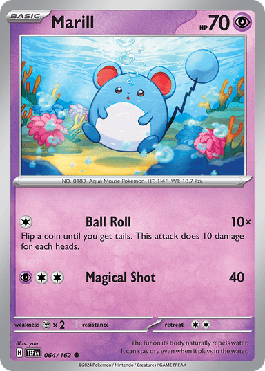 Marill, Temporal Forces 64