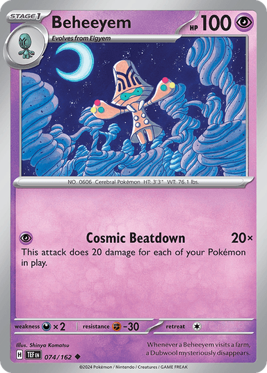 Beheeyem, Temporal Forces 74