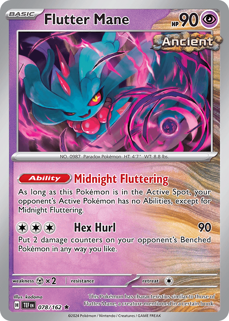Flutter Mane, Temporal Forces 78