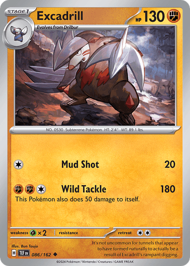 Excadrill, Temporal Forces 86
