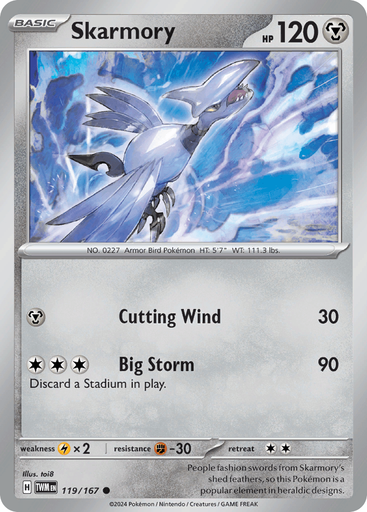Skarmory, Twilight Masquerade 119