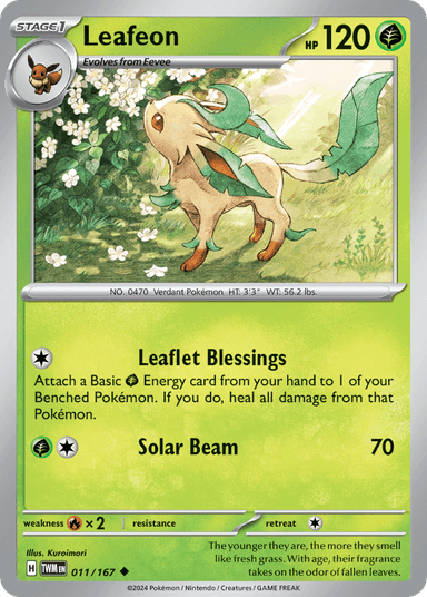 Leafeon, Twilight Masquerade 11