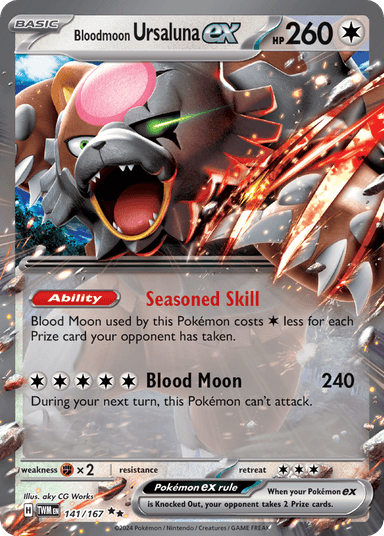 Bloodmoon Ursaluna ex, Twilight Masquerade 141