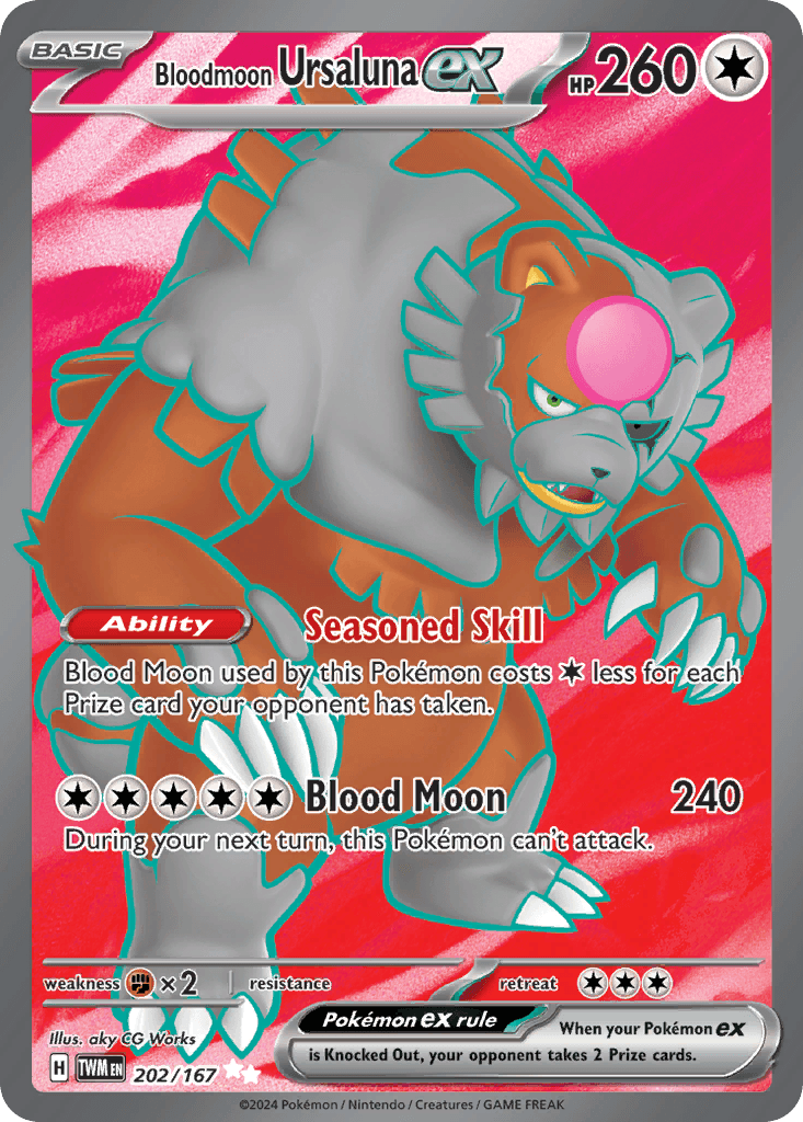Bloodmoon Ursaluna ex, Twilight Masquerade 202