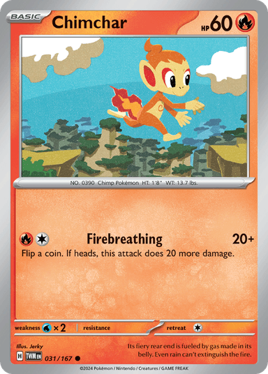 Chimchar, Twilight Masquerade 31