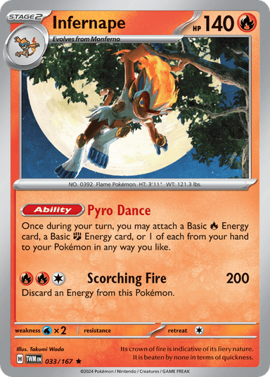 Infernape, Twilight Masquerade 33